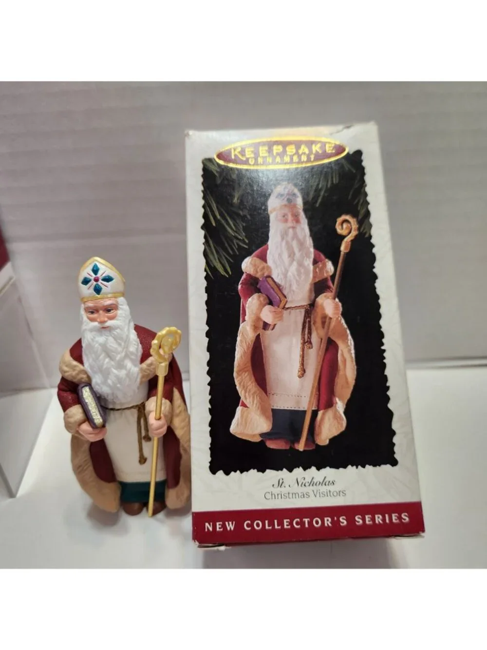 Hallmark Keepsake Ornaments Lot Of 5 Santa Figures Special Edition Collectibles
